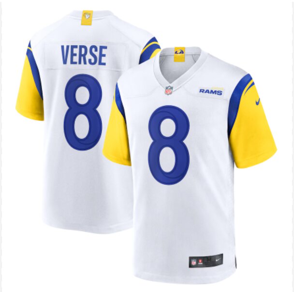 Men Los Angeles Rams #8 Verse white 2024 Nike Limited NFL Jersey->detroit lions->NFL Jersey